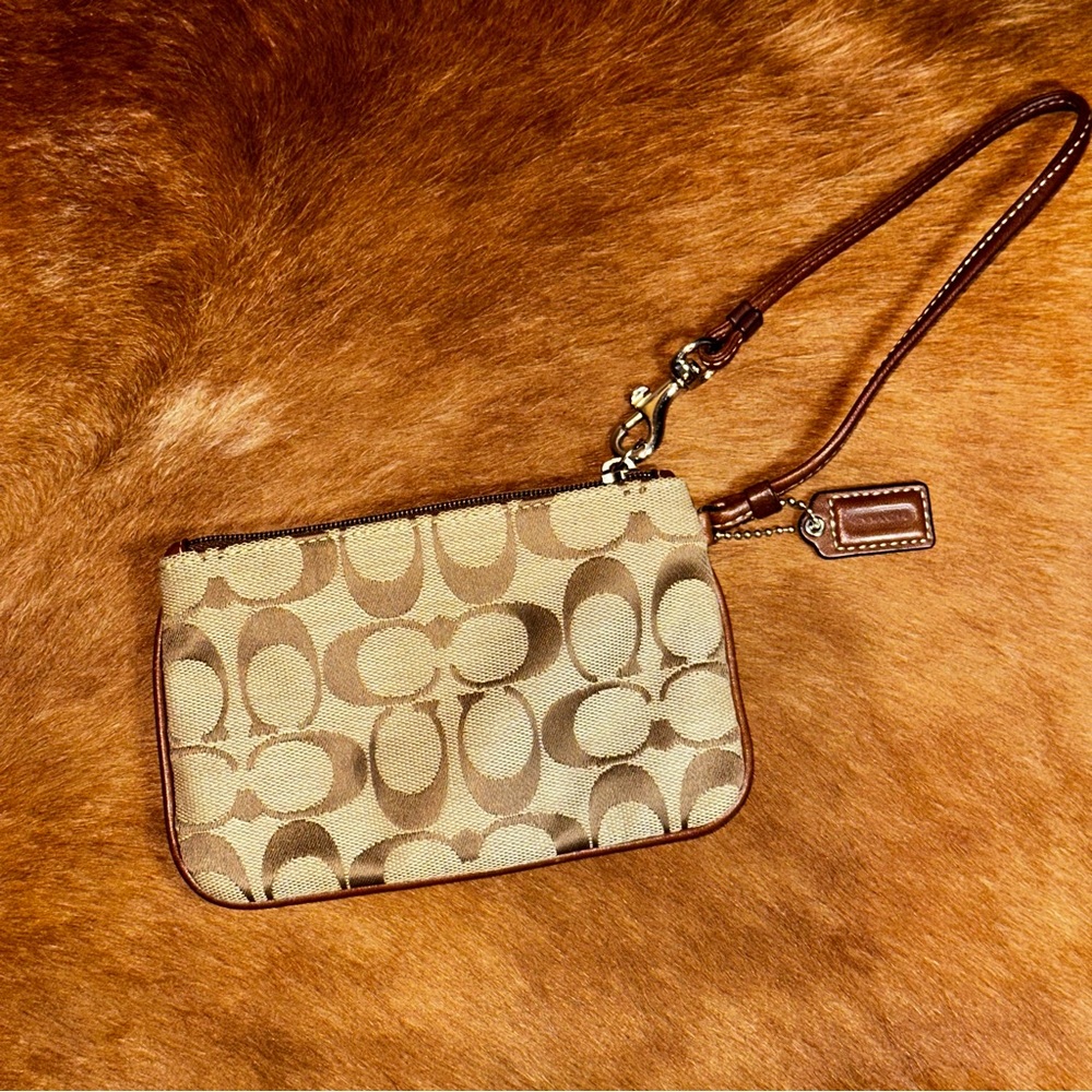 Coach wristlet